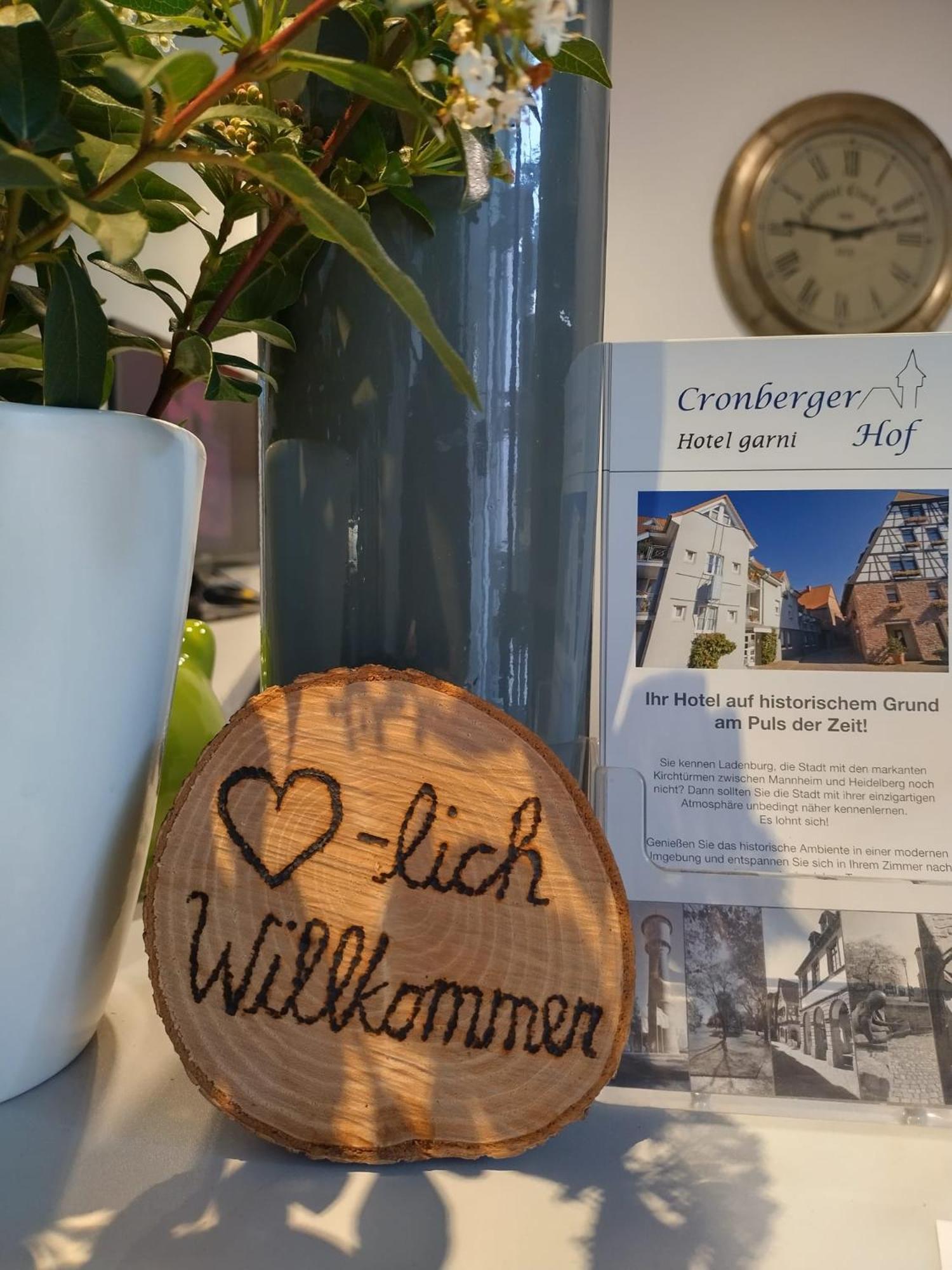 Hotel Cronberger Hof Ladenburg Dış mekan fotoğraf